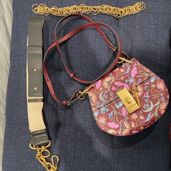 SOLD Chloé Drew Bijou Floral Print Small - Picture 4 of 7